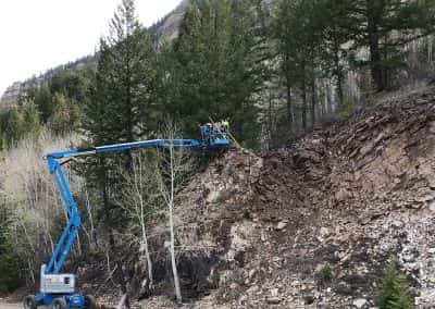 Eagle Mine and Mill – Rock Scaling
