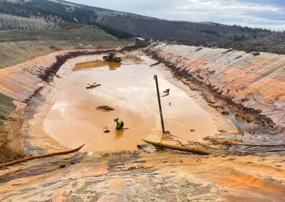 Eagle Mine Superfund Site – Pond Relining and Pipe Removal